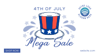 Festive Sale for 4th of July Facebook event cover Image Preview