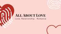 All About Love YouTube cover (channel art) Image Preview