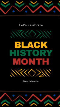 Celebrate Black History Instagram story Image Preview