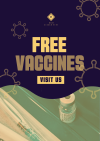 Free Vaccination For All Flyer Image Preview