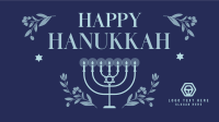 Hanukkah Candles Facebook event cover Image Preview