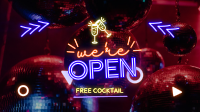 Bar is Open Facebook Event Cover Image Preview