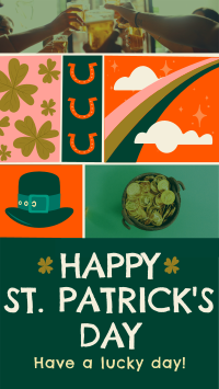Rustic St. Patrick's Day Greeting Instagram reel Image Preview