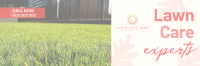 Lawn Care Experts Twitter Header Design