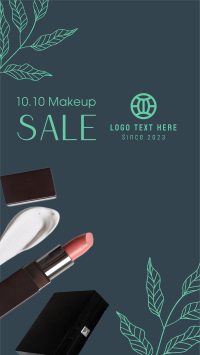 10.10 Makeup Sale  Instagram story Image Preview