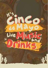 Cinco De Mayo Party Flyer Image Preview