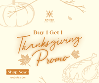 Thanksgiving Buy 1 Get 1 Facebook post Image Preview