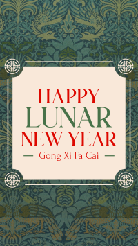 Lunar New Year Celebration YouTube Short Design