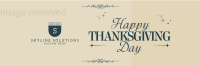 Thanksgiving Feast Twitter Header Image Preview