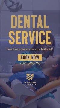 Dental Orthodontics Service Facebook Story Design