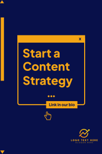Content Strategy Pinterest Pin Image Preview