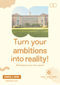 University Admissions Open Flyer Image Preview