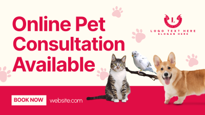 Online Vet Consultation Facebook event cover Image Preview