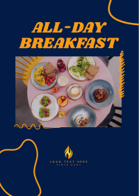 All Day Breakfast Flyer Image Preview