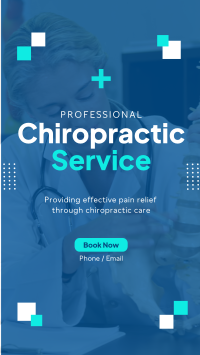 Professional Chiropractor Instagram Reel Image Preview