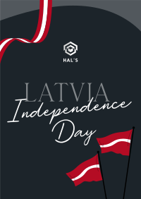 Latvia Independence Flag Poster Image Preview
