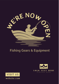 Fishing Supplies Flyer Image Preview