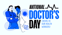 Doctor's Day Celebration Facebook Event Cover Design