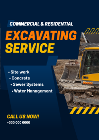 Excavation Experts Flyer Image Preview