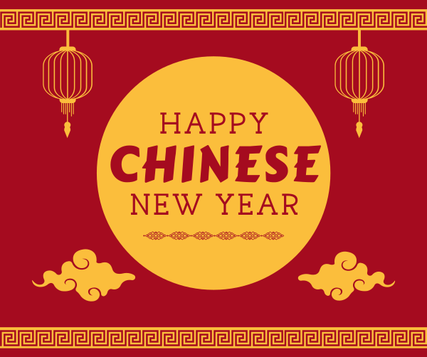 Chinese New Year Facebook Post Design Image Preview