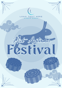 Round Moon Festival Poster Image Preview