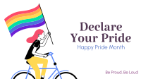Declare Your Pride Facebook Event Cover Design
