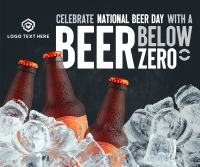Below Zero Beer Facebook post Image Preview