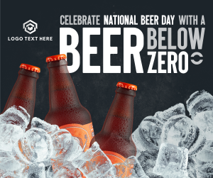 Below Zero Beer Facebook post Image Preview