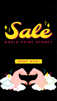 Sydney Pride Special Promo Sale Facebook Story Design