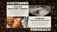 Modern Coffee Shop Feedback Video Image Preview