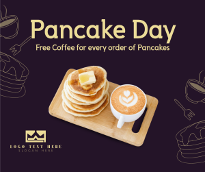 Pancake & Coffee Facebook post Image Preview