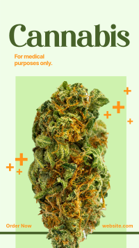 Medicinal Cannabis Instagram Story Design
