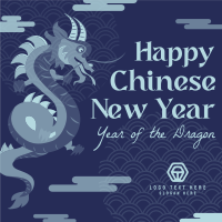 Chinese New Year Dragon  Instagram post Image Preview