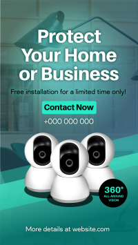 Home Security Installation TikTok Video Preview