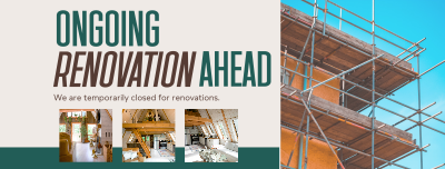 Ongoing Renovation Facebook cover Image Preview