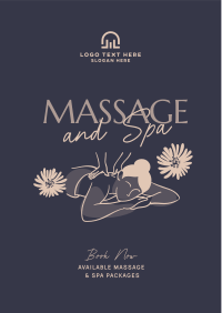 Serene Massage Flyer Image Preview