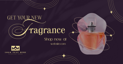 Elegant New Perfume Facebook Ad Image Preview