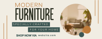 Modern Furniture Shop Facebook cover Image Preview