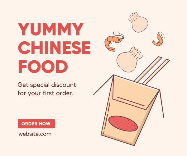 Asian Food Delivery Facebook Post Design Image Preview