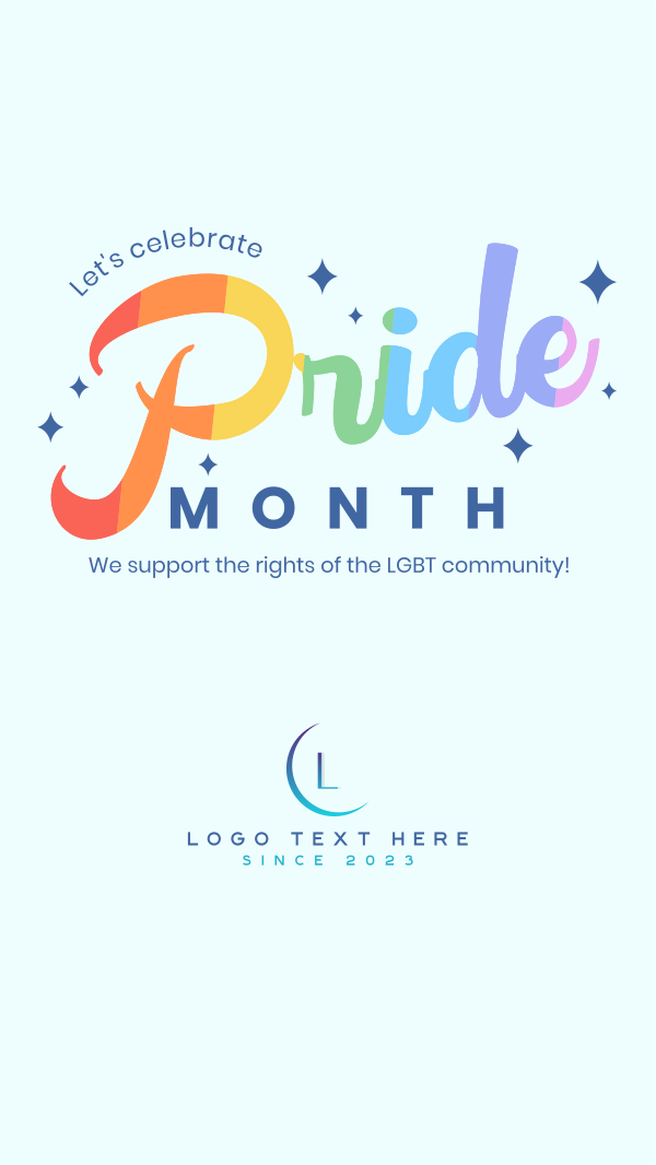 Love Pride Instagram Story Design Image Preview