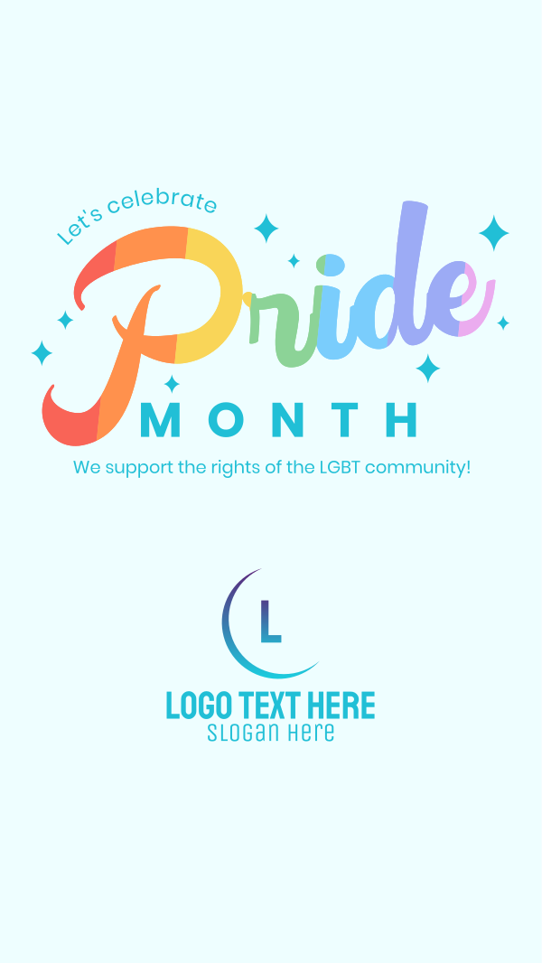 Love Pride Instagram Story Design