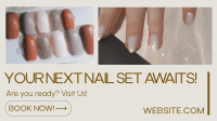 Minimalist Nail Salon Animation Image Preview