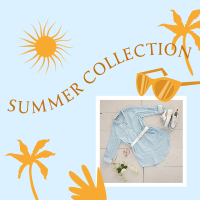 Vibrant Summer Collection Instagram Post Design