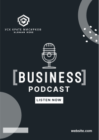 Business Podcast Flyer Image Preview