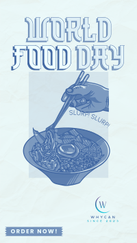 Slurp this Noodles Facebook Story Design