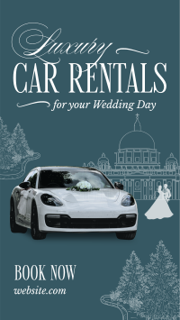 Luxury Wedding Car Rental Instagram Reel Preview