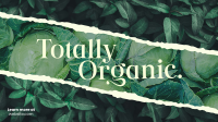 Totally Organic Facebook Event Cover Design