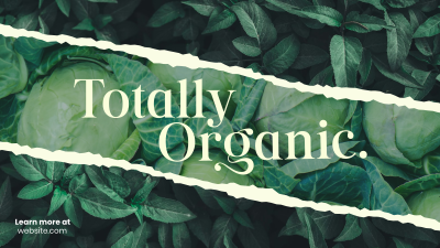 Totally Organic Facebook event cover Image Preview