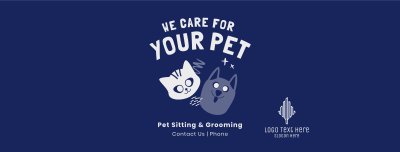 We Care For Your Pet Facebook cover Image Preview