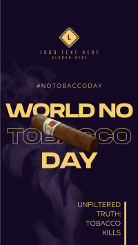 World No Tobacco Day Instagram reel Image Preview